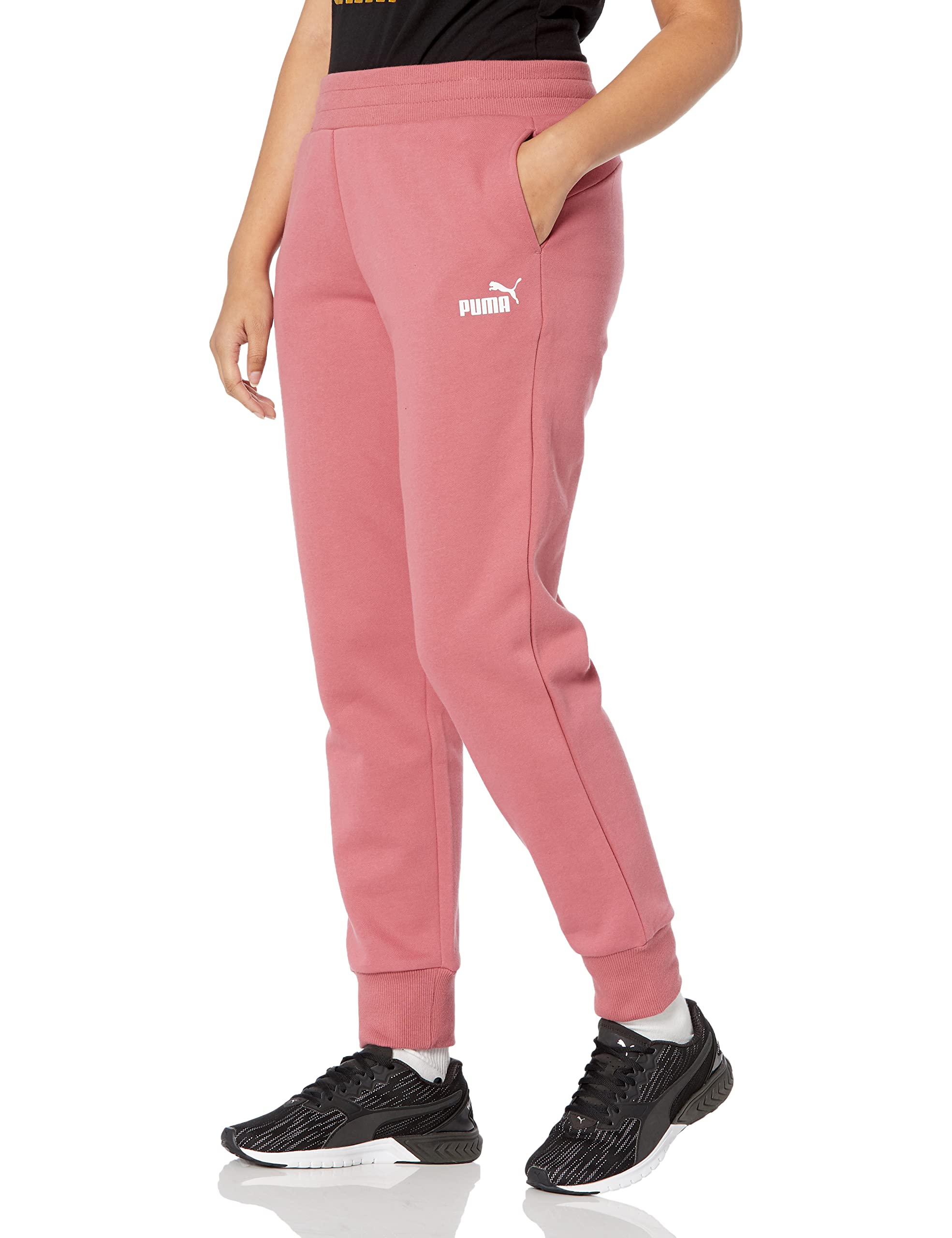 PUMA Womens 's Pants, Mauvewood-white