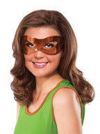 Rubie's womens Rubie's Costume Co Teenage Mutant Ninja Turtles Michelangelo Eye Mask Party Supplies, As Shown, One Size US