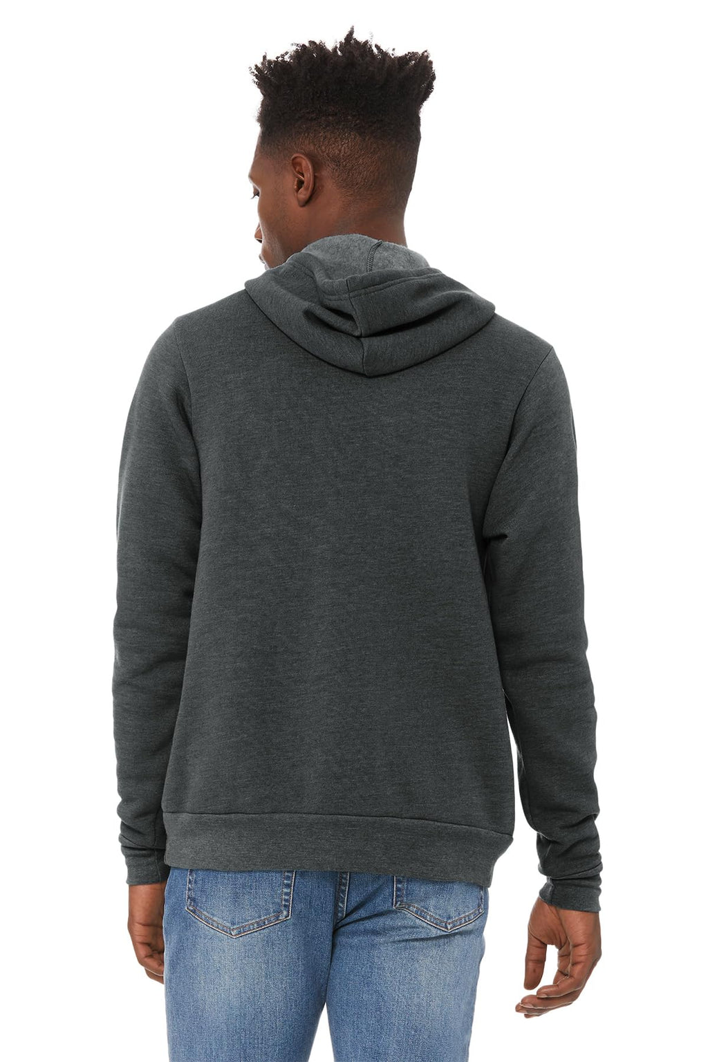 Unisex Sponge Fleece Pullover Hoodie - NAVY - S(D0102H7W2AJ)