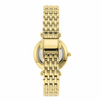 Fossil Women's Carlie Mini Quartz Stainless Steel Three-Hand Watch, Color: Gold (Model: ES4735)