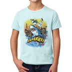 Kids Crew Tee - Sharrrk by DelSol for Kids - 1 Pc T-Shirt (YS)