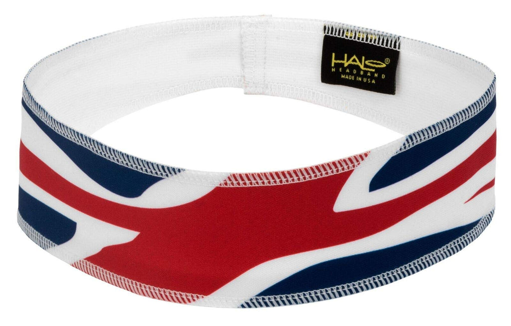 Halo Headband Halo II Sweatband Pullover, UK Flag, One Size