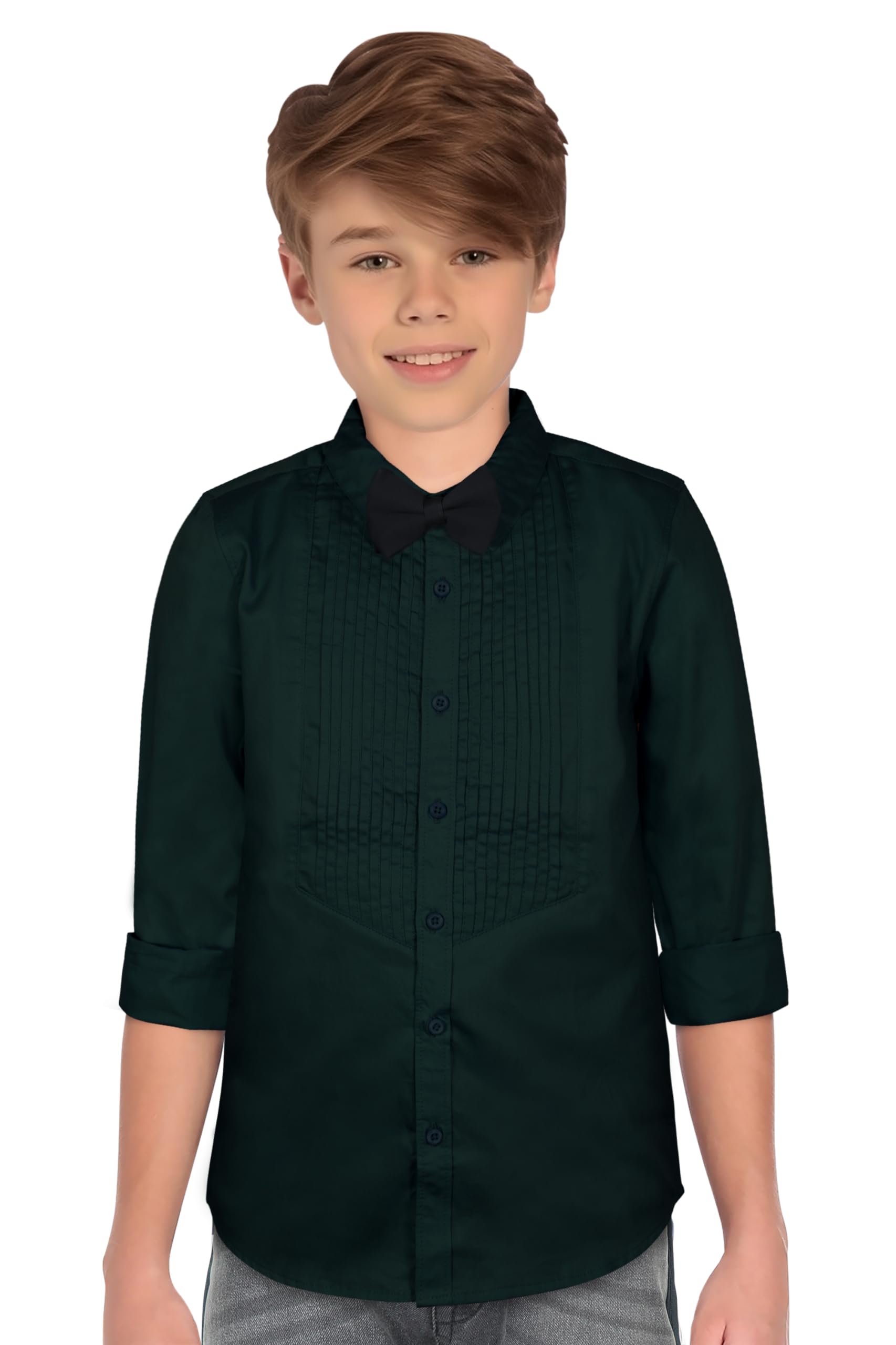 Allen Solly Boys Slim Fit Solid Casual Formal Cotton T-Shirt