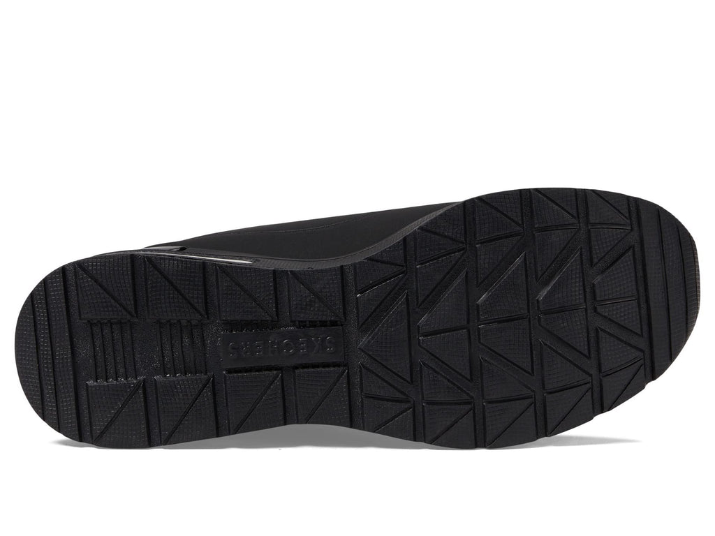 Skechers Women's Million Elevated Air Sneaker, Black, 7