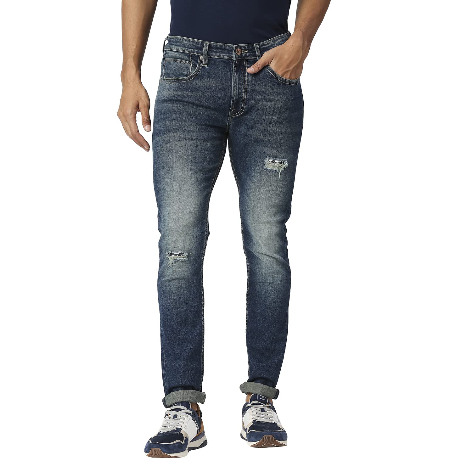 Pepe Jeans MenS Slim Jeans (Pm207107Q033_Dark Tint