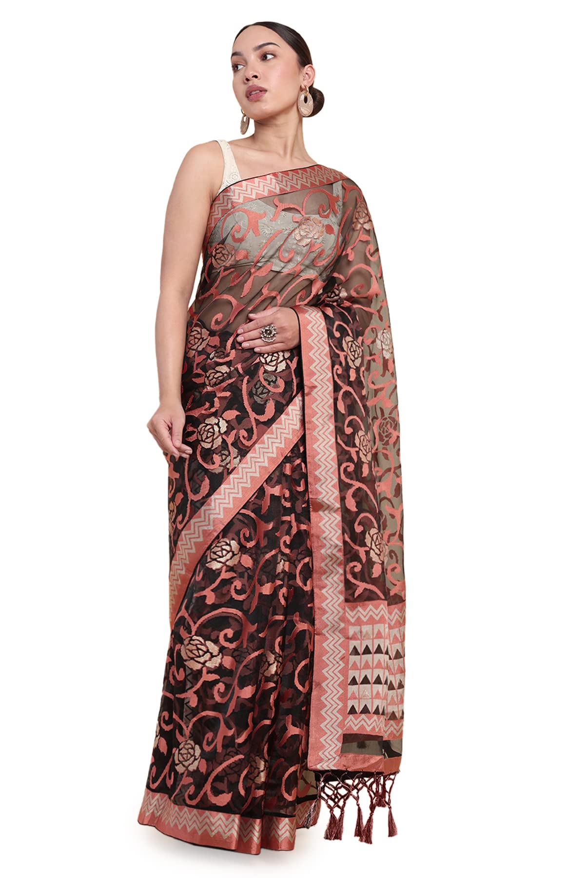 Soch Women Floral Saree