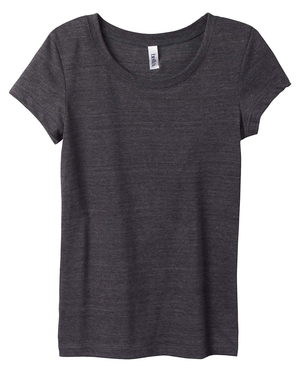 Ladies Triblend Short-Sleeve T-Shirt - cHAR BLK TRIBLND - S(D0102H7WJTX)