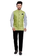 BE ACTIVE Mens Linen Blend Nehru Jacket With Mandarin Collar || Ethnic Koti For Men || Men Koti Formal|| Men Koti Wedding (RFKT