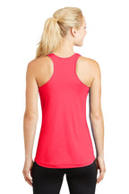 SPORT-TEK Ladies PosiCharge Competitor Racerback Tank XS Hot Coral