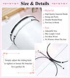 UNGENT THEM Father's Day Gifts for Husband from Wife Mens Birthday Gift Ideas Bracelet Anniversary I Love You Christmas Sweetest