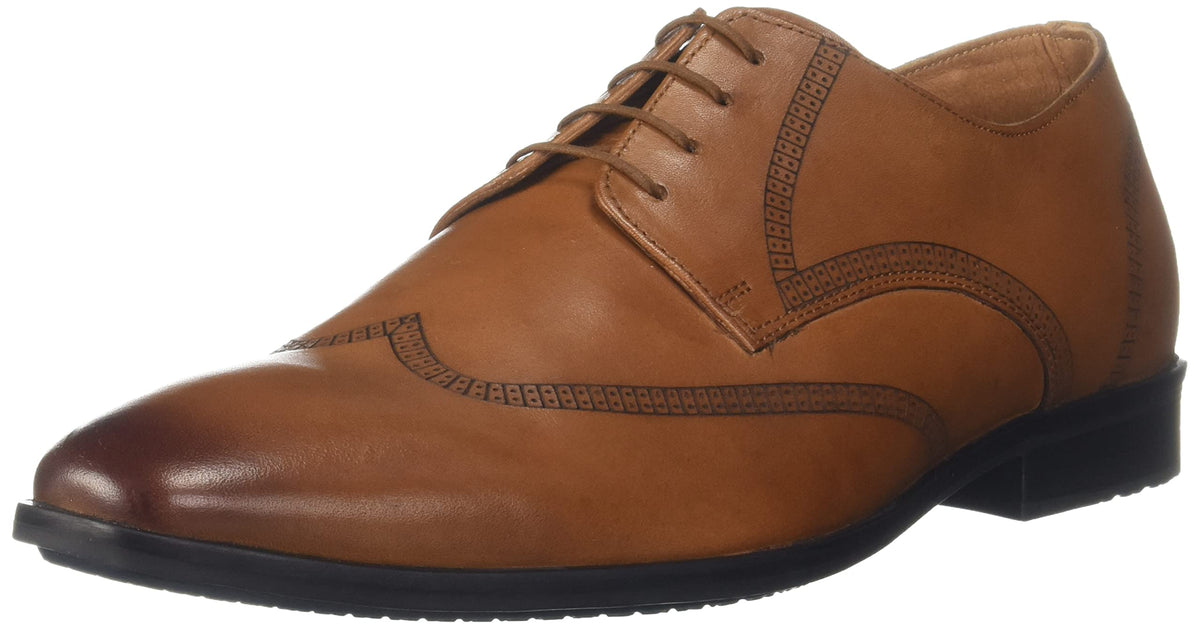 Hush Puppies Mens BAKER DERBY E Brown Formal Shoes  8 UK (8244666) 8