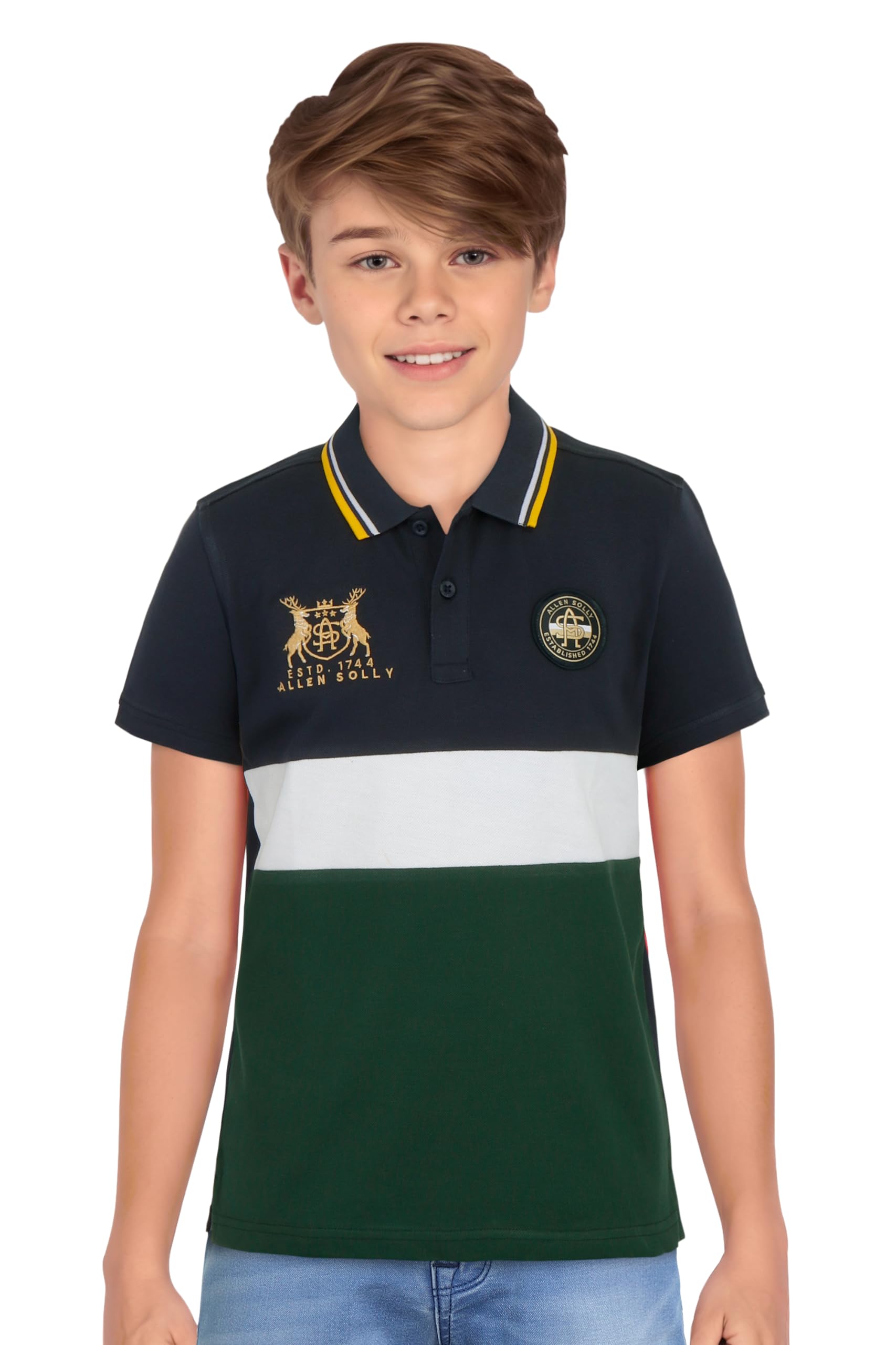 Allen Solly Boys Regular Fit Polo Shirt