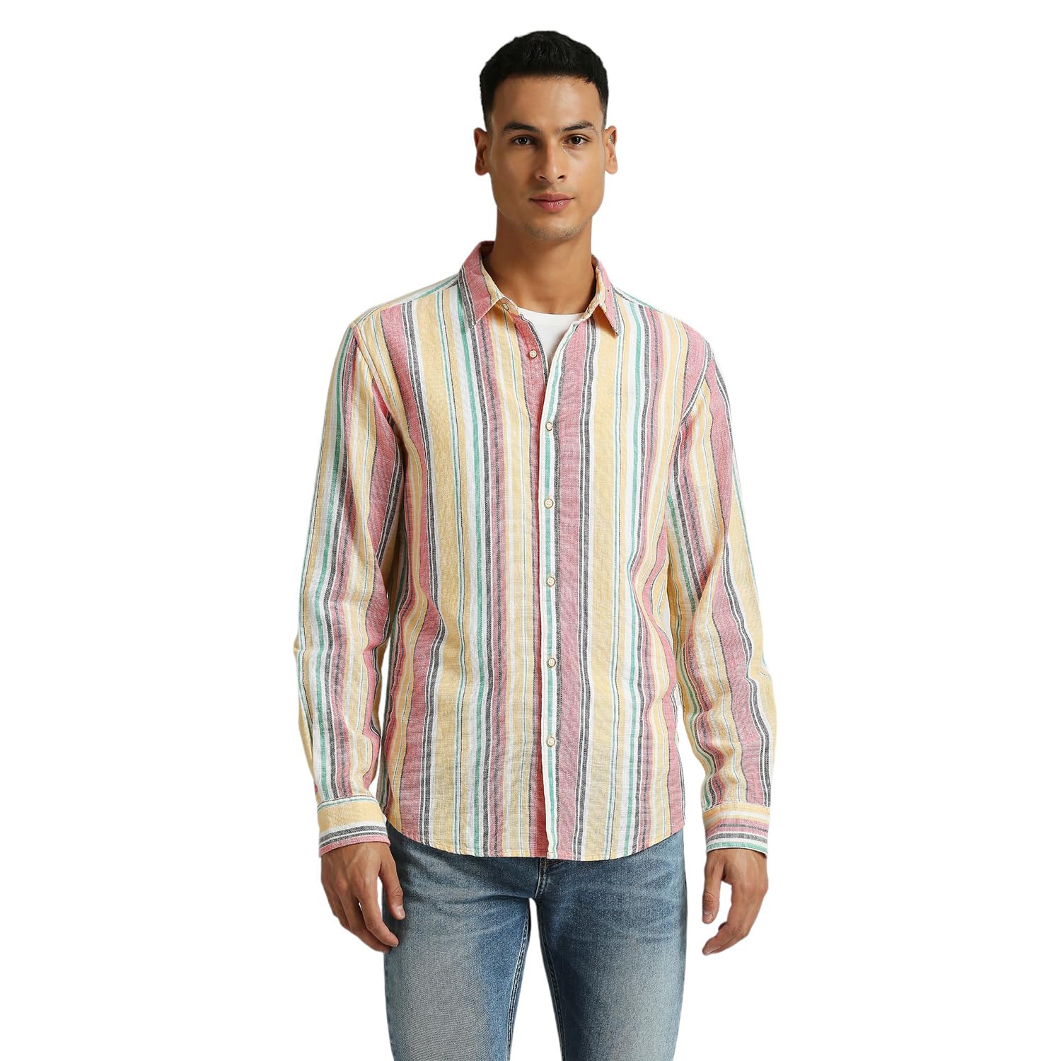 Rocky Y/D Open Structure Stripe Shirt
