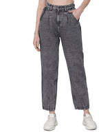 Kotty WomenS High Rise Cotton Lycra Blend Ankle Length Slim Fit Jeans