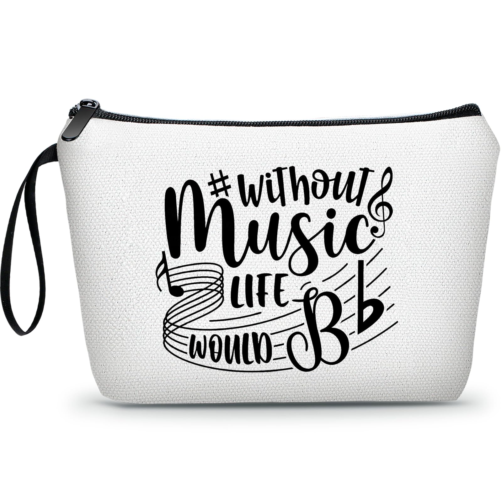 SEAMOON Music Gifts, Gifts for Music Lovers, Cool Gifts for Music Lovers, Small Makeup Bag, Music Stuff for Women, Friends, Sist