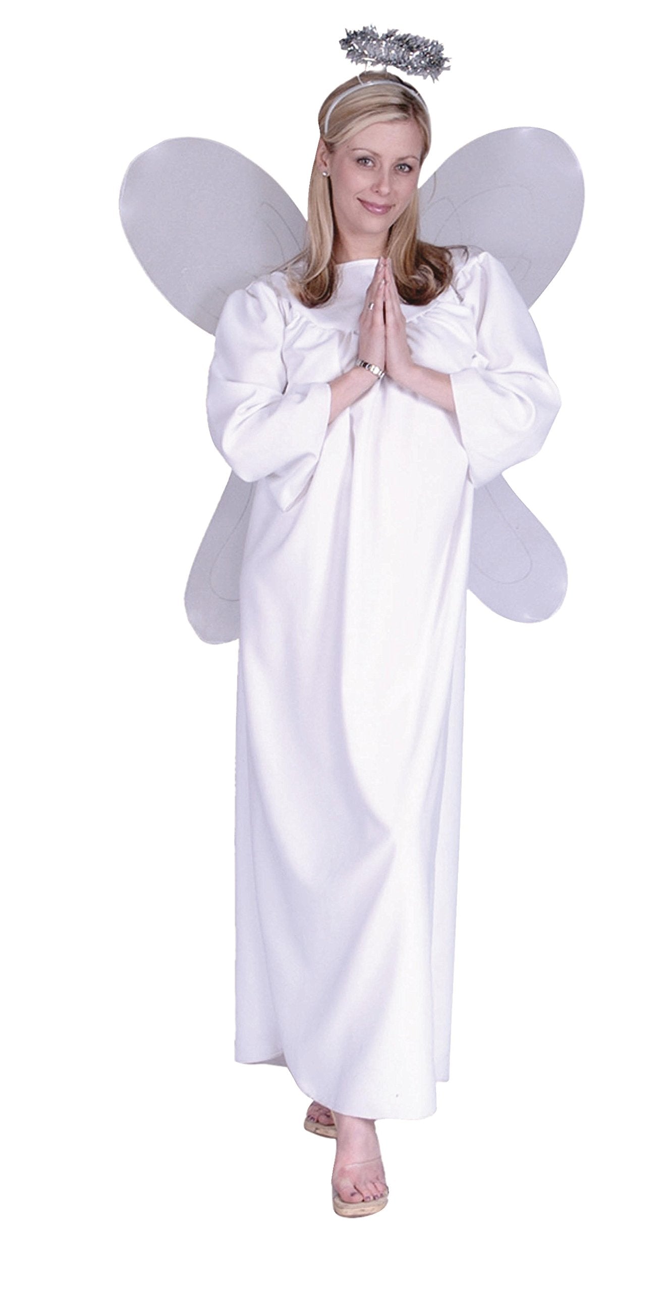 Women's Angel w/halo-white OS