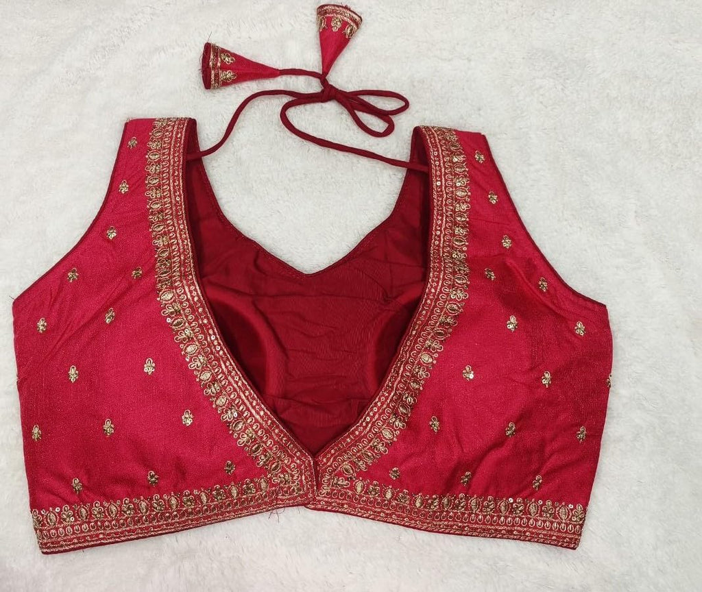 Pujia Mills WomenS Indian Ethnic Wear Designer Golden Zari Embroidery With Sequence Work V Neck Sleeveless Readymade Worked Sar