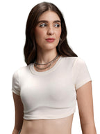 Ketch Womens Short Sleeve Casual Fit Tops Off White Xl