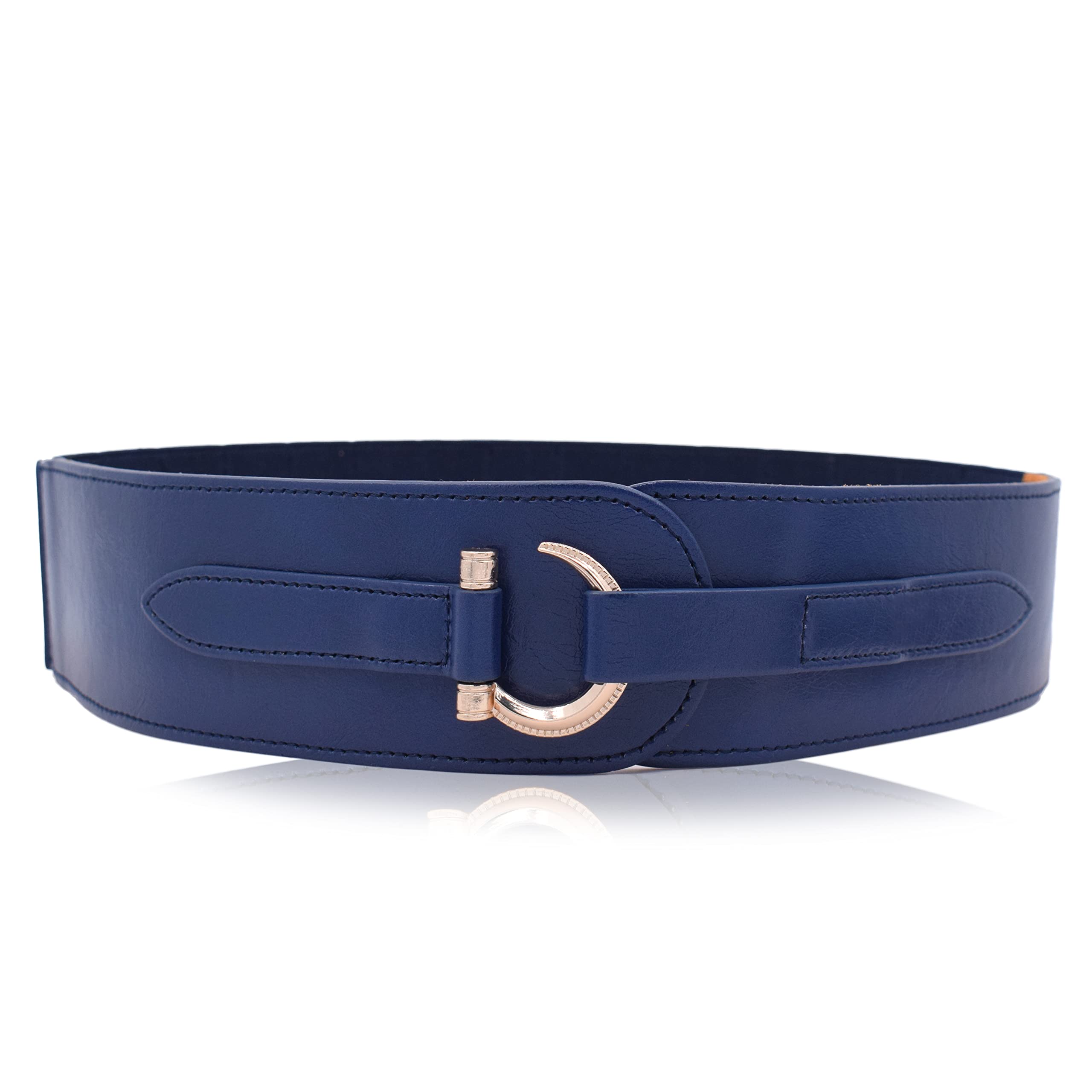 TeeYee Leather Belts Renaissance Waist Vintage Fashion Medieval Belt navy#