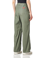 Dickies womens Signature Unisex Drawstring Medical Scrubs Pants, Olive, Small US