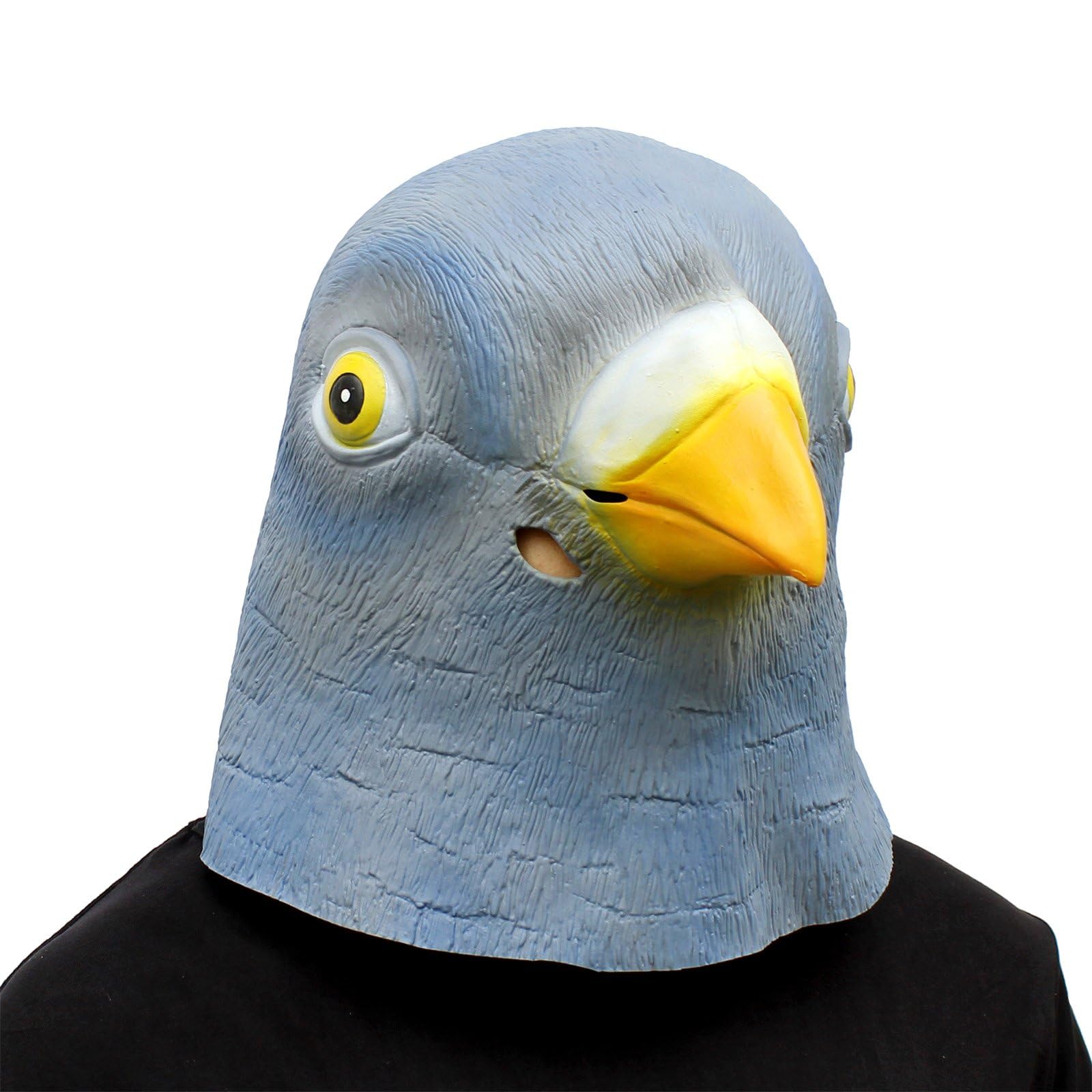 CreepyParty Deluxe Novelty Halloween Costume Party Latex Animal Head Mask Pigeon