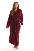 Just Love Kimono Robe Long Bath Robes for Women 6813-BUR-S