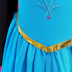 Dressy Daisy Little Girls Ice Princess Coronation Dress Up Costume Halloween Christmas Party Outfit with Accessories