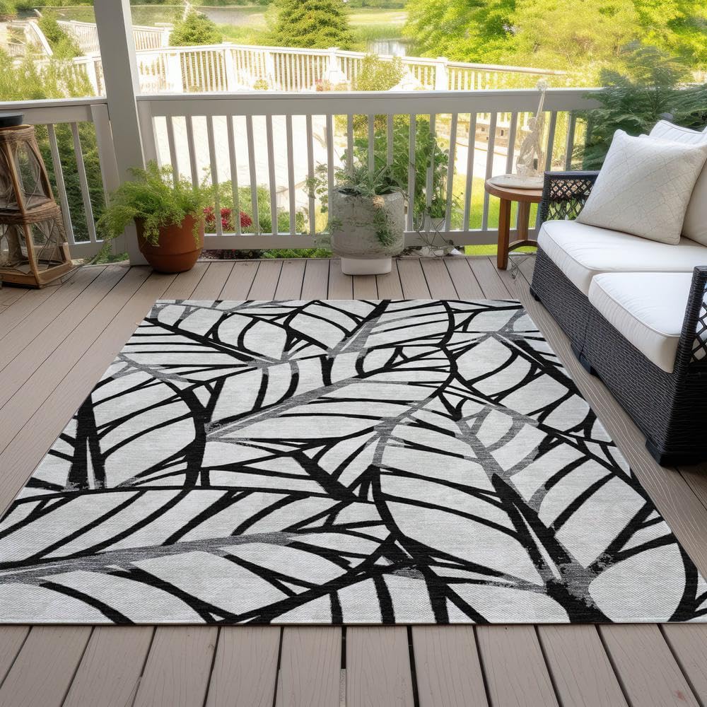 Chantille ACN741 Black 9' x 12' Rug