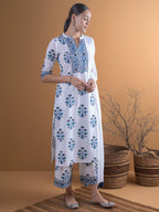 Libas WomenS Cotton Kurta Sets (6538_White
