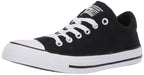 Converse Women's Chuck Taylor All Star Madison Low Top Sneaker, Black/White/Black, 7 M US