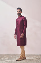 Manyavar Mens Royal Printed Kurta Set