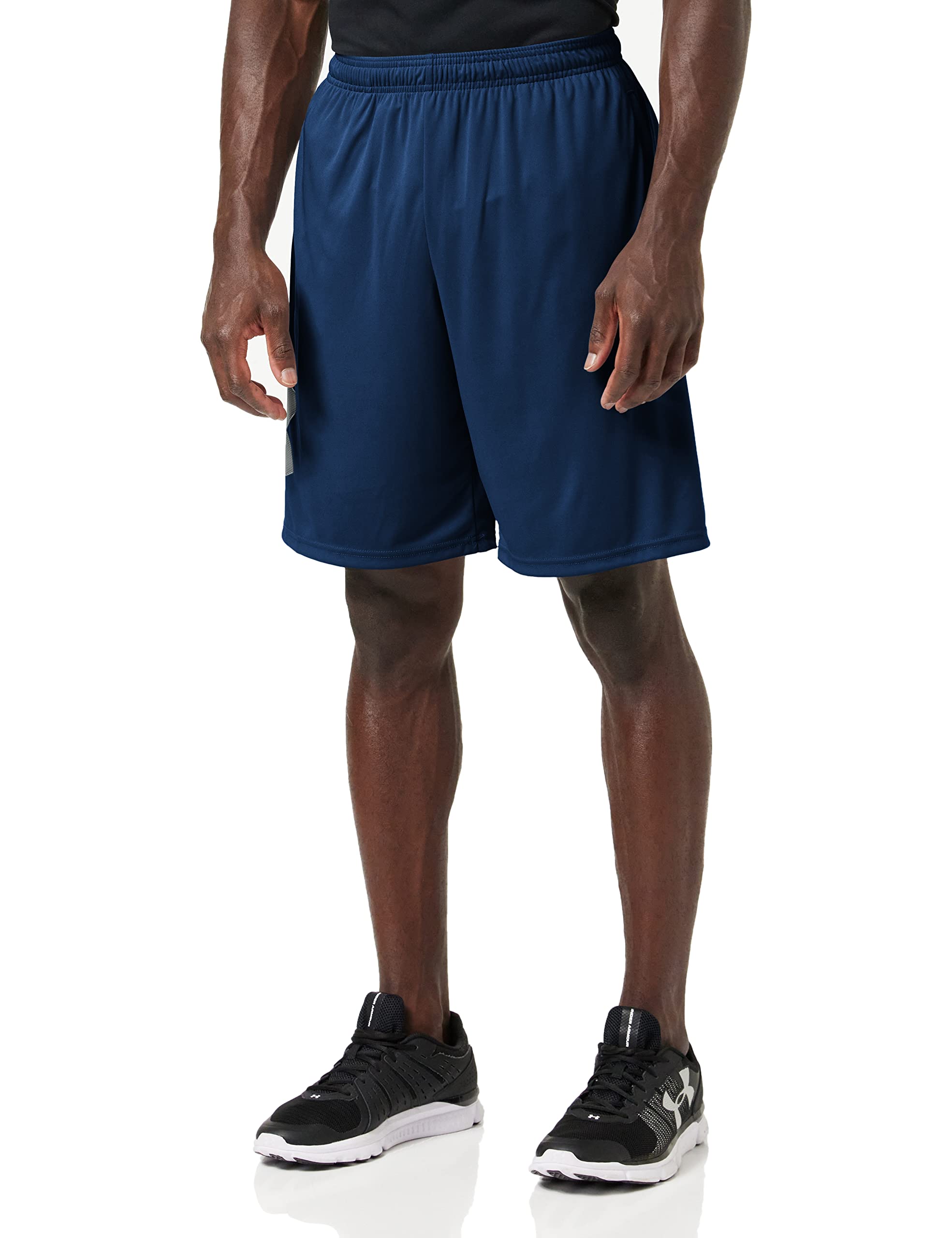 Under Armour Men's Tech Graphic Shorts , Academy Blue (409)/Steel, X-Small