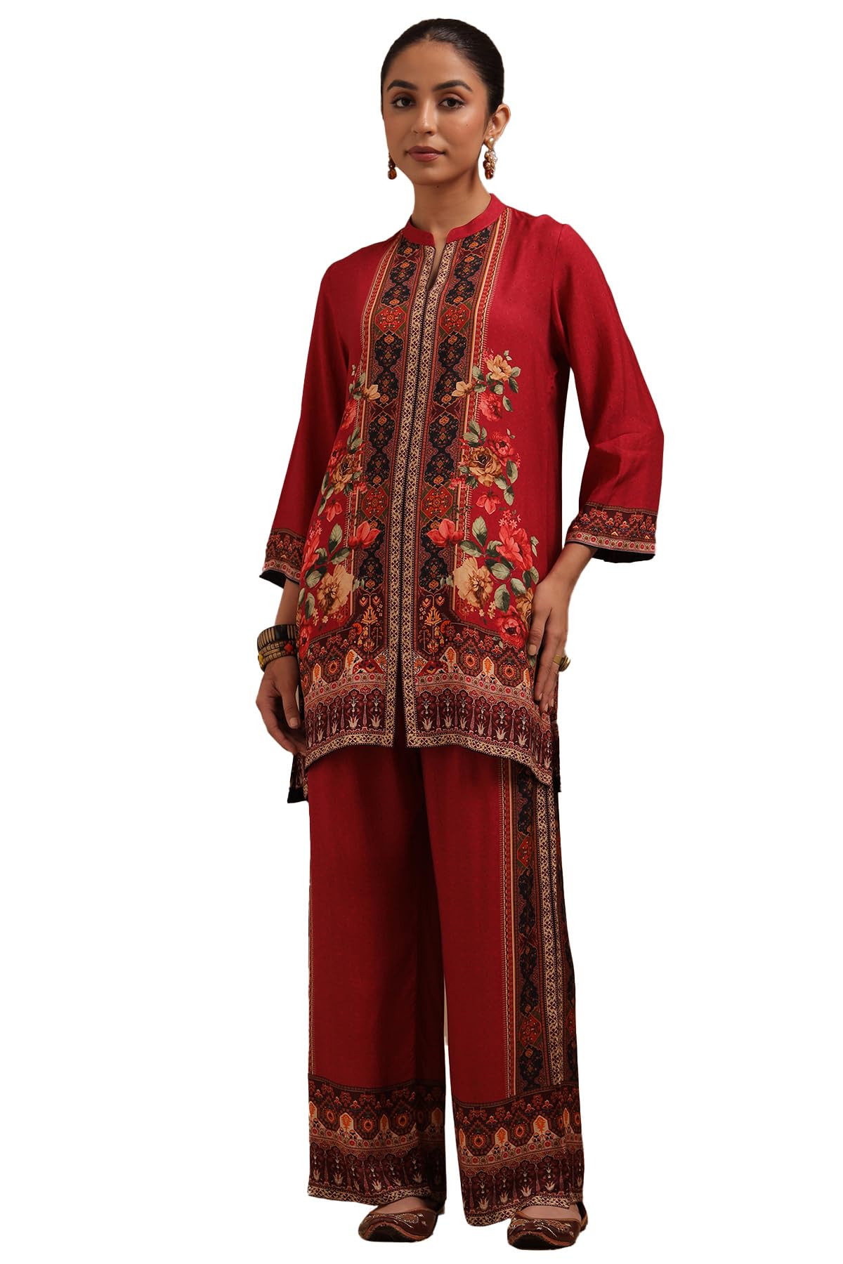 Soch Women Muslin Floral Print Kurta Set