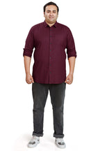 BE ACTIVE Mens Casual 100% Cotton Solid Plus Size Shirt || Plus Size Shirts for Men || Casual Plus Size Shirt || Casual Wear Sh
