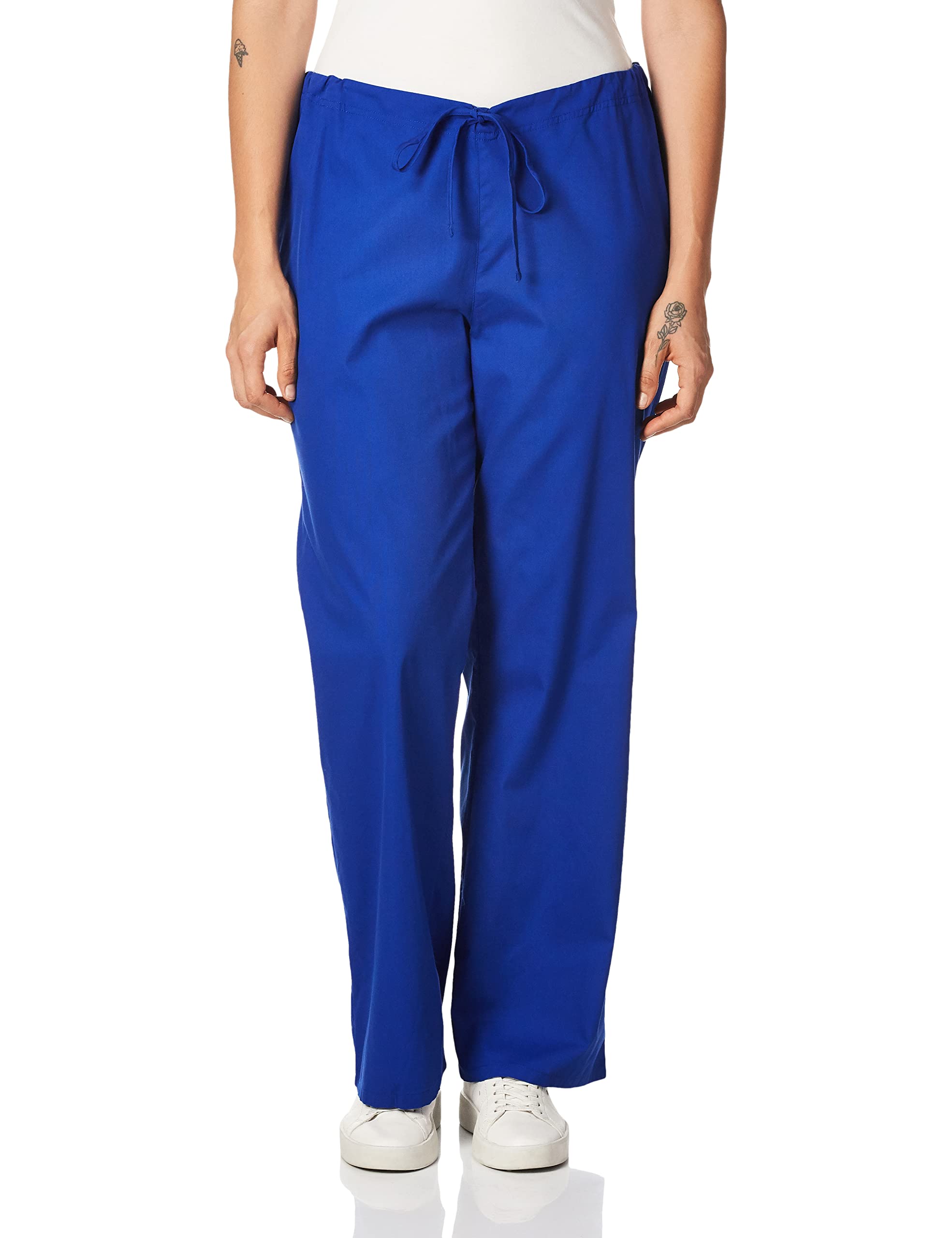 Dickies Men's EDS Signature Unisex Drawstring Scrub Pant, Galaxy Blue, X-Small