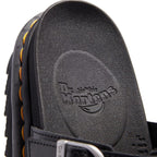 Dr. Martens Women's Slide Sandal, Black Hydro Leather, 7