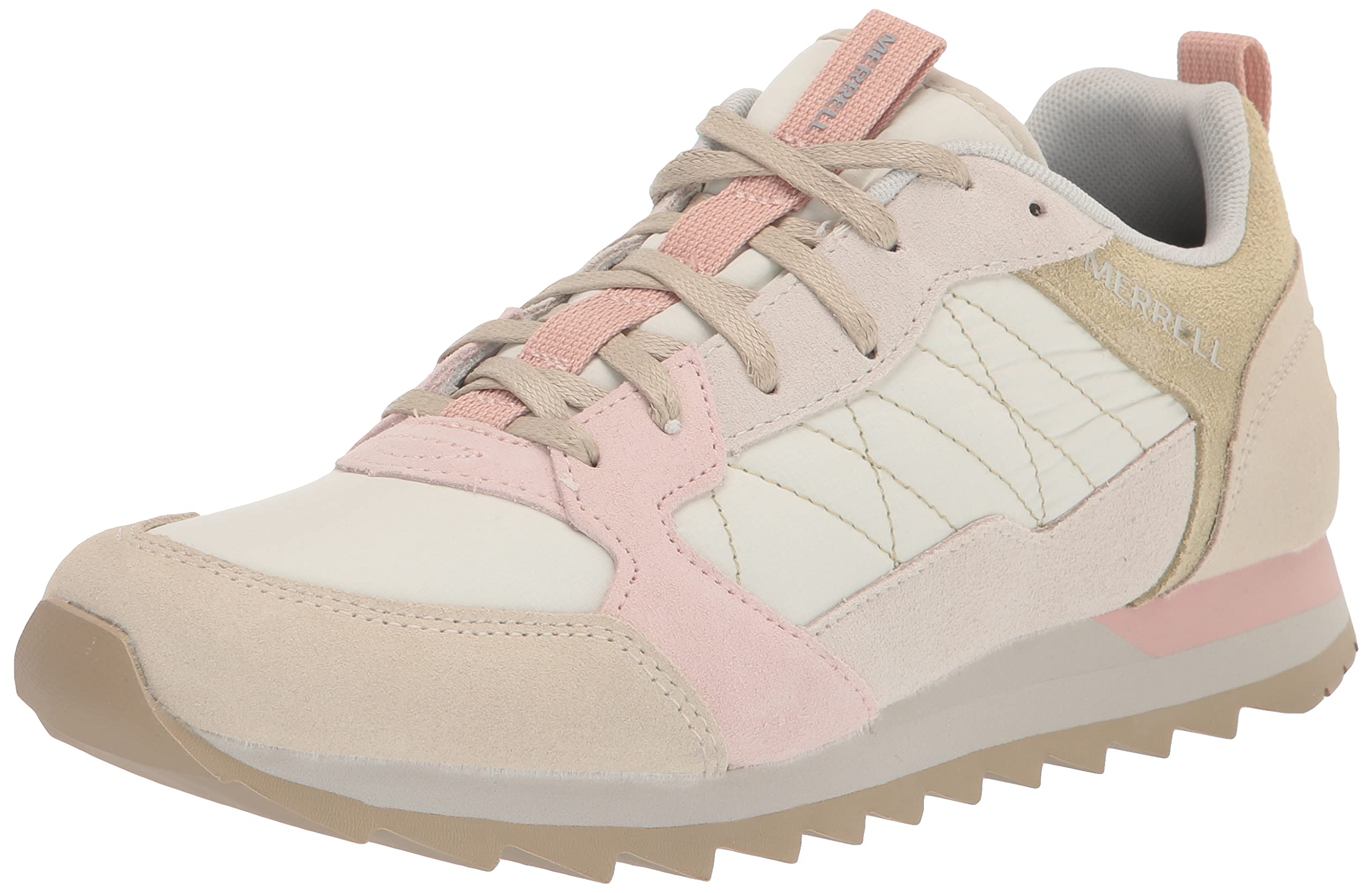 Merrell Women's Alpine Sneaker, Oyster/Rose, 6.5