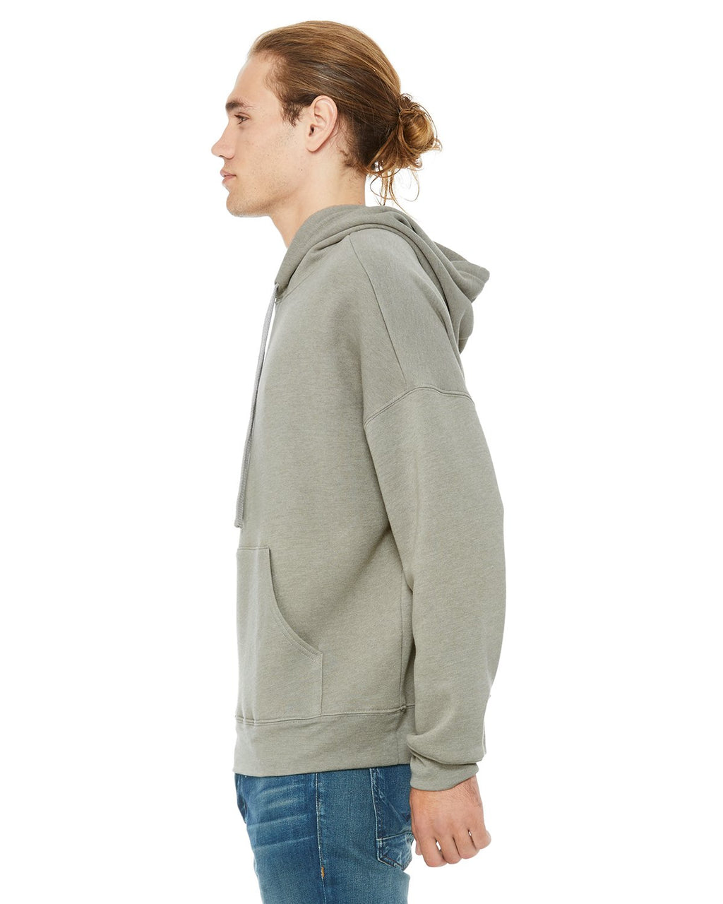 Unisex Sponge Fleece Pullover DTM Hoodie - DARK gREY - XS(D0102H7KXSP)
