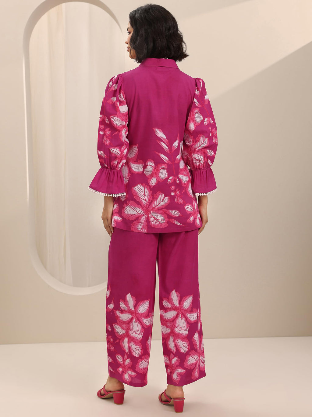 Libas WomenS Cotton Co-Ords Set (400659