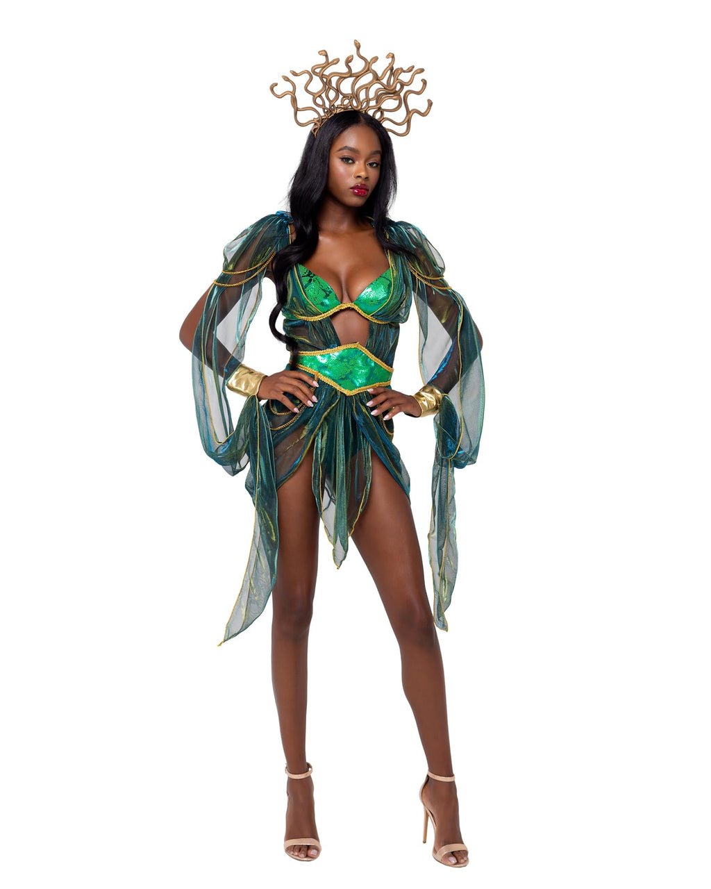 Roma Costume 3 Piece Sultry Medusa - Medium