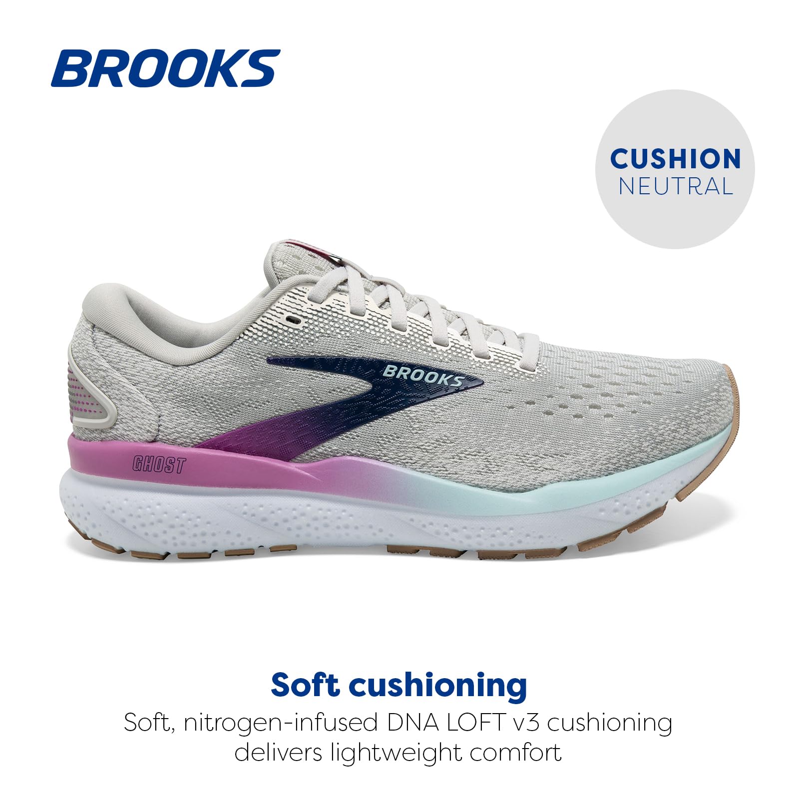 Brooks Women's, Ghost 16 Running Shoe - Wide Width