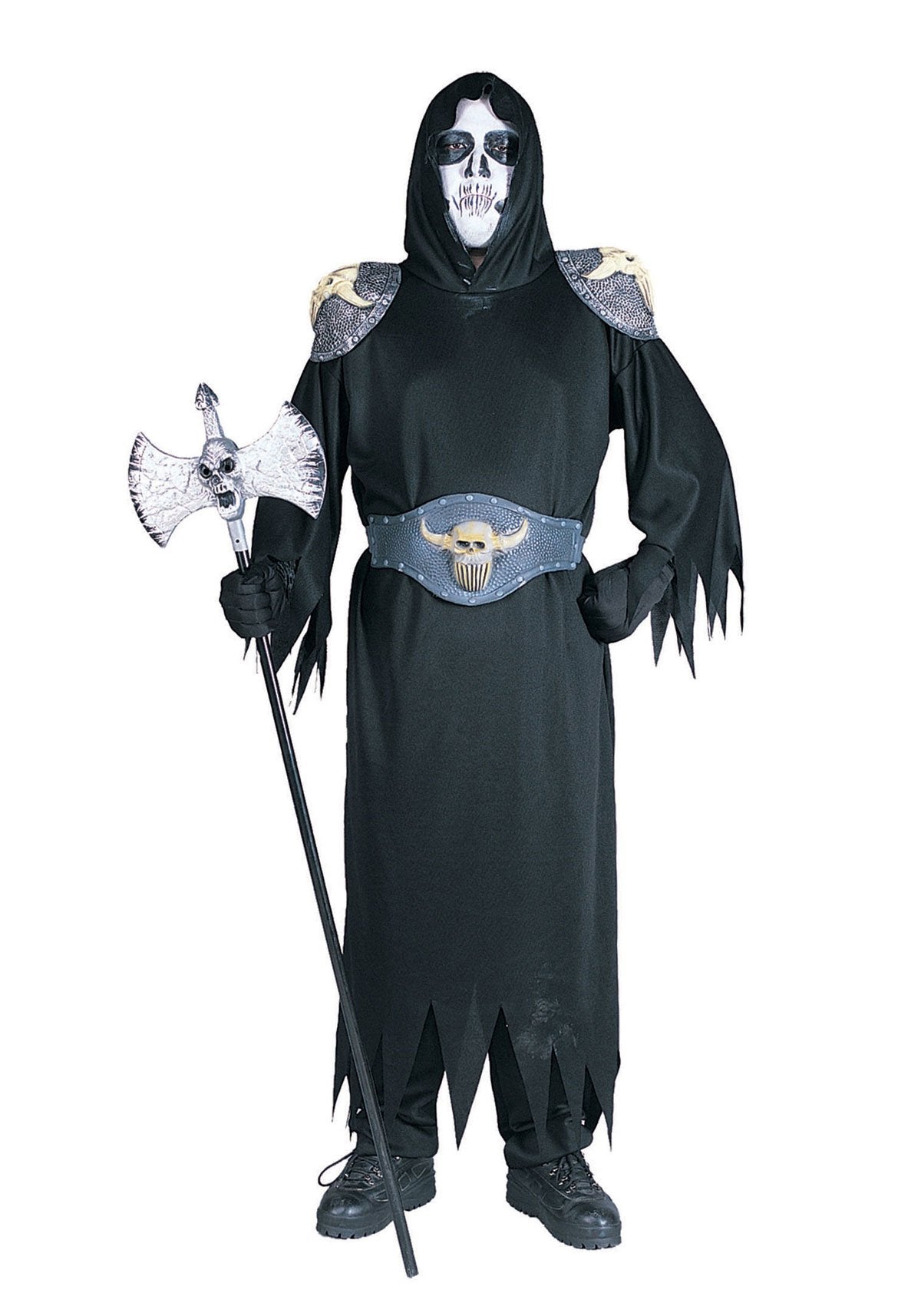 Men's Skull Hunter costume Blk