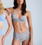 hanky panky Signature Lace Boyshort (4812P),Large,Sleep In