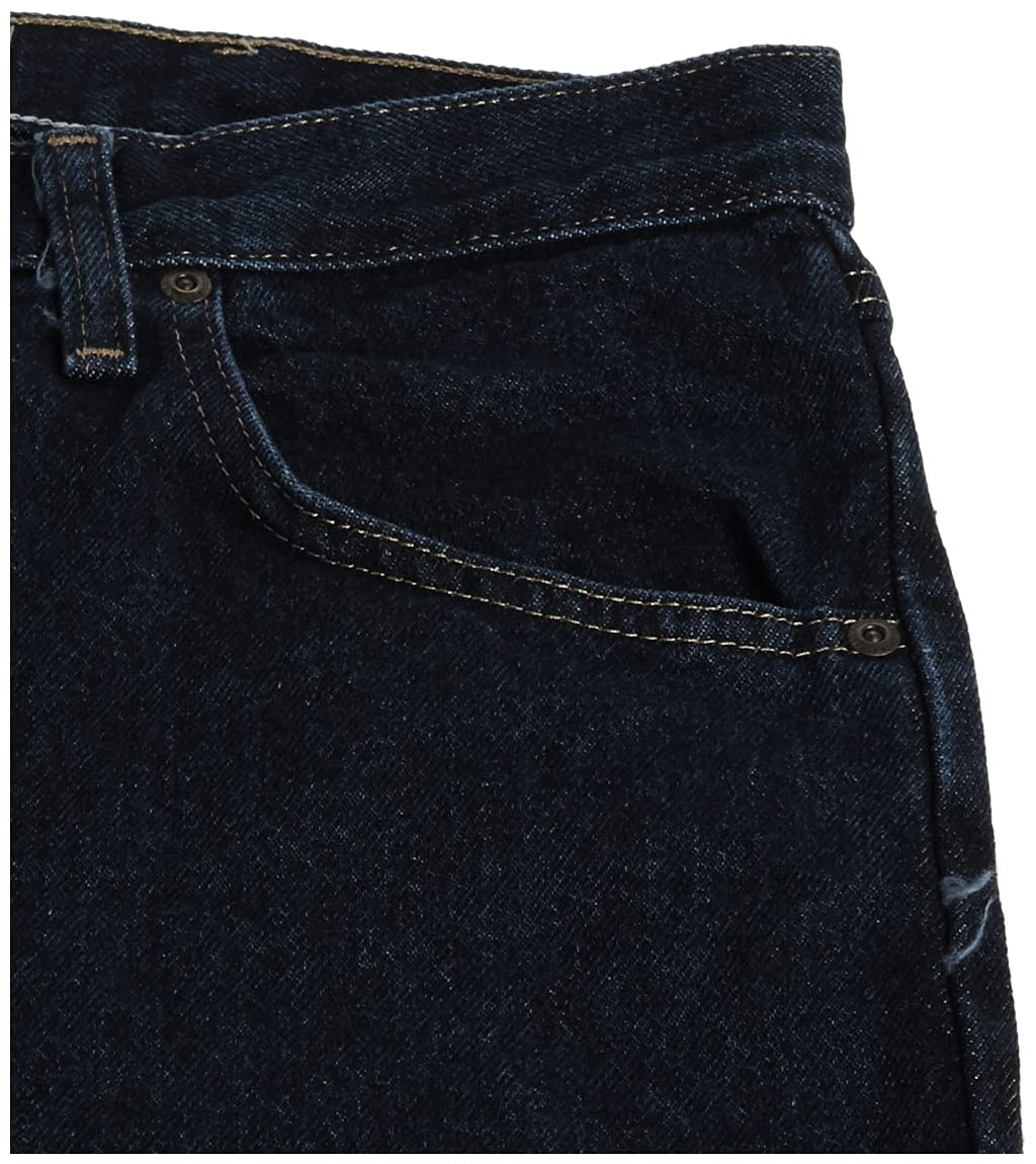 Wrangler Authentics Men's Classic 5-Pocket Regular Fit Cotton Jean, Dark Rinse, 32W x 30L