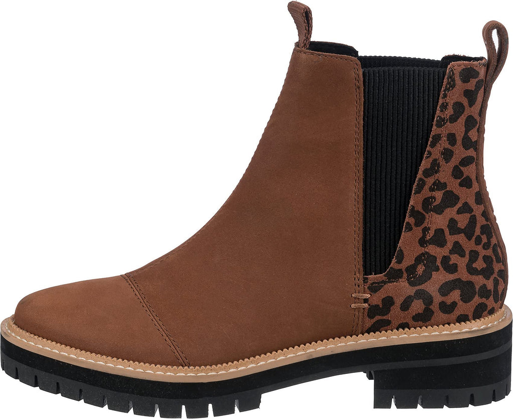 TOMS Dakota Water Resistant Dark Ember Oiled Nubuck/Cheetah 8.5 B (M)