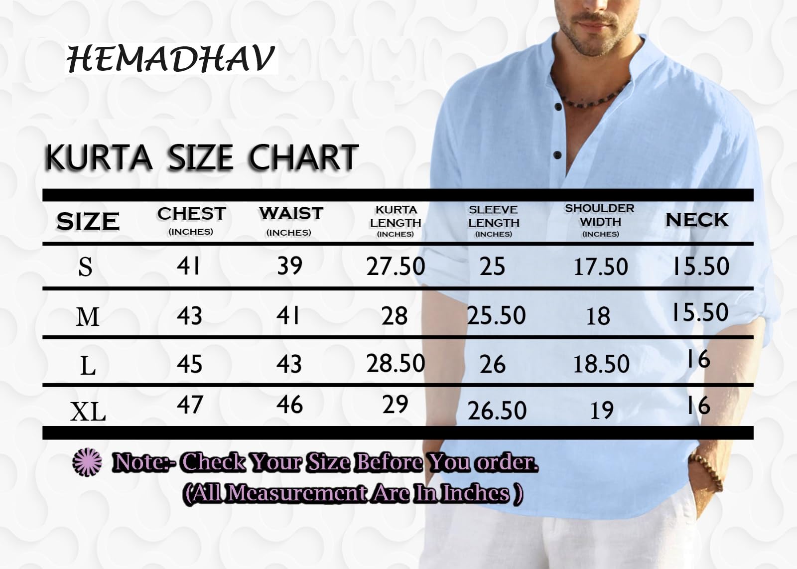 Hemadhav Combo Of MenS Regular Fit Cotton Blend Casual Kurta (Pack Of 2)
