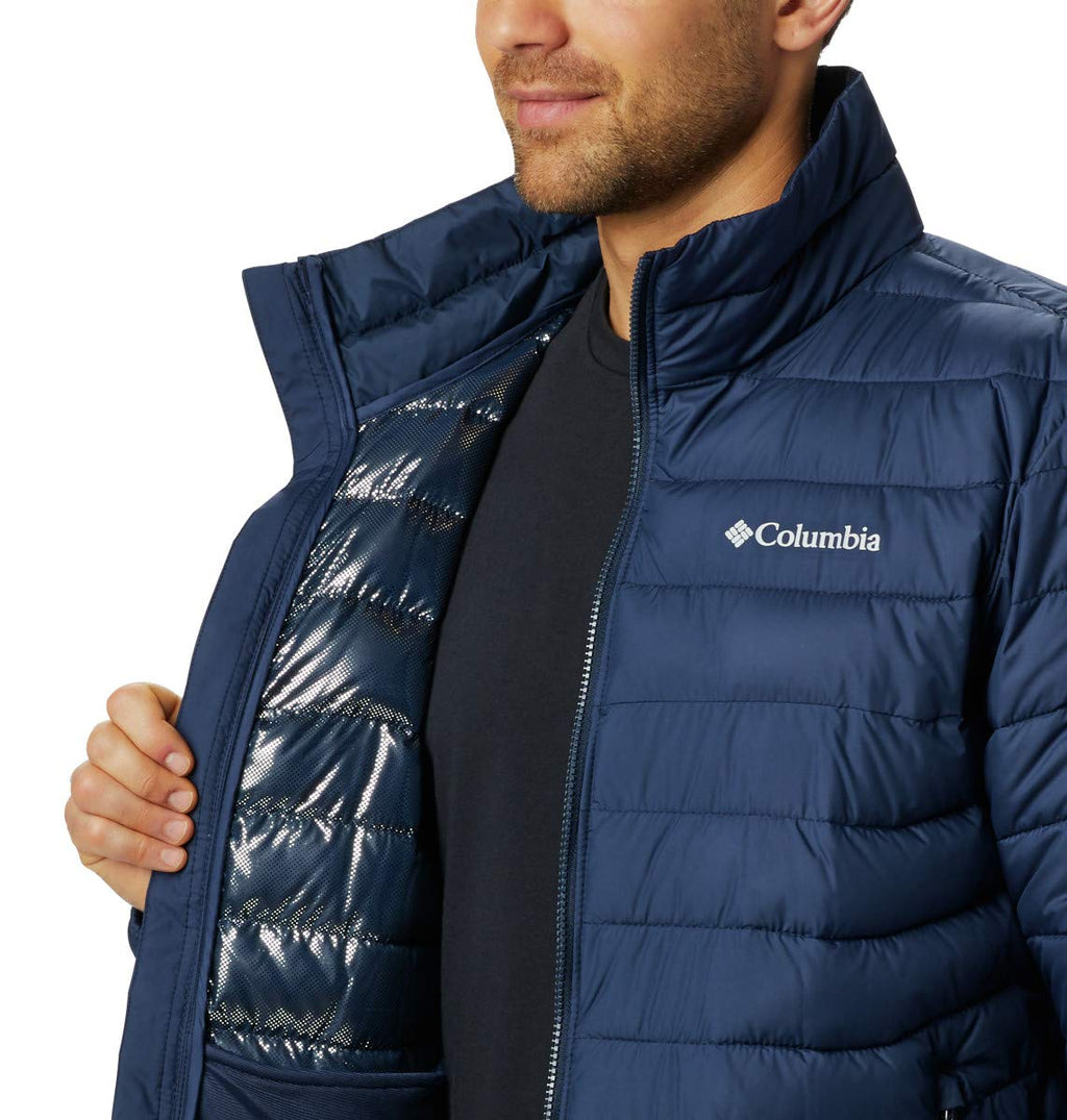 Columbia Men's Powder Lite Jacket, Collegiate Navy, 3X Big