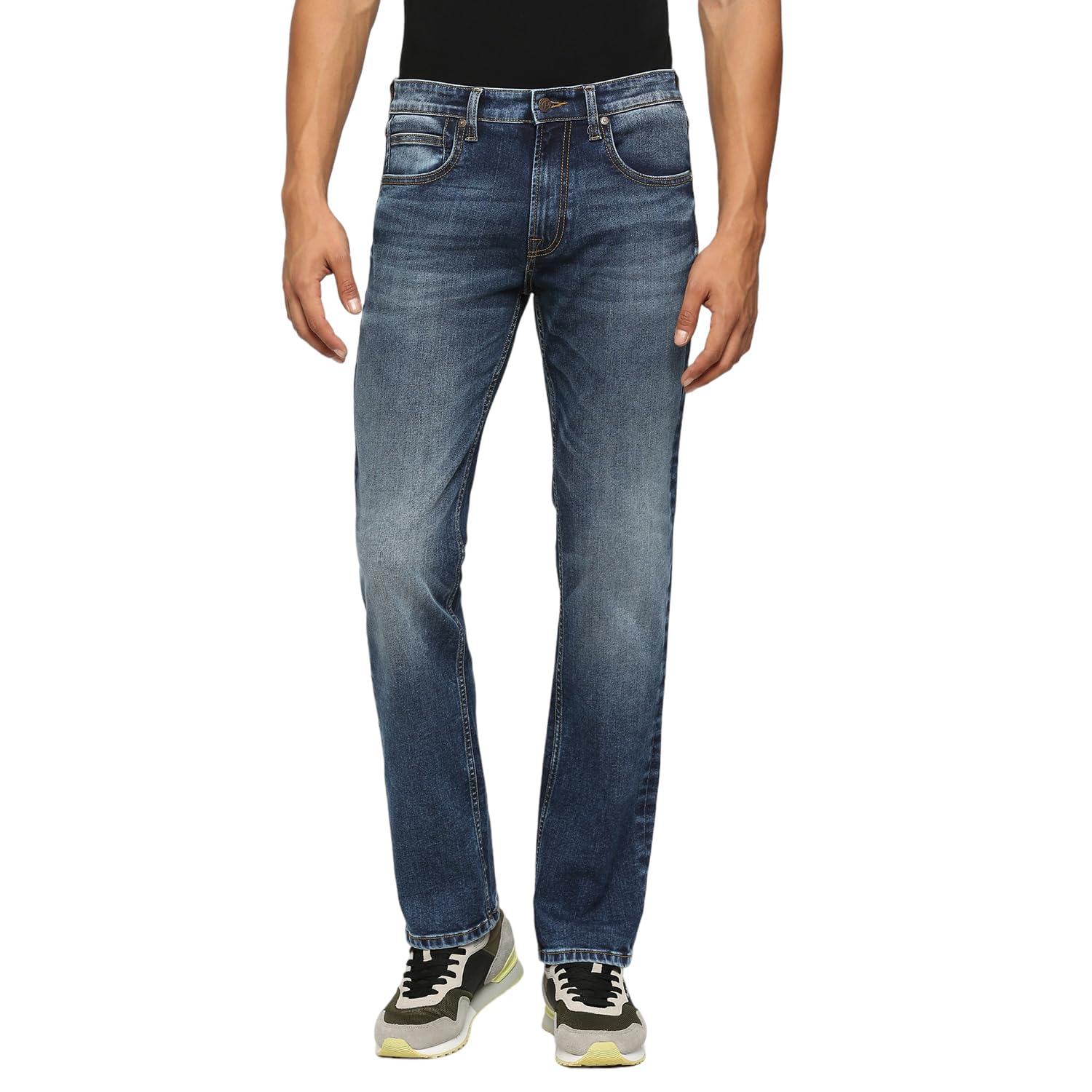 Pepe Jeans MenS Slim Jeans (Pm207555Q033_Dark Used_Mid Indigo Blue