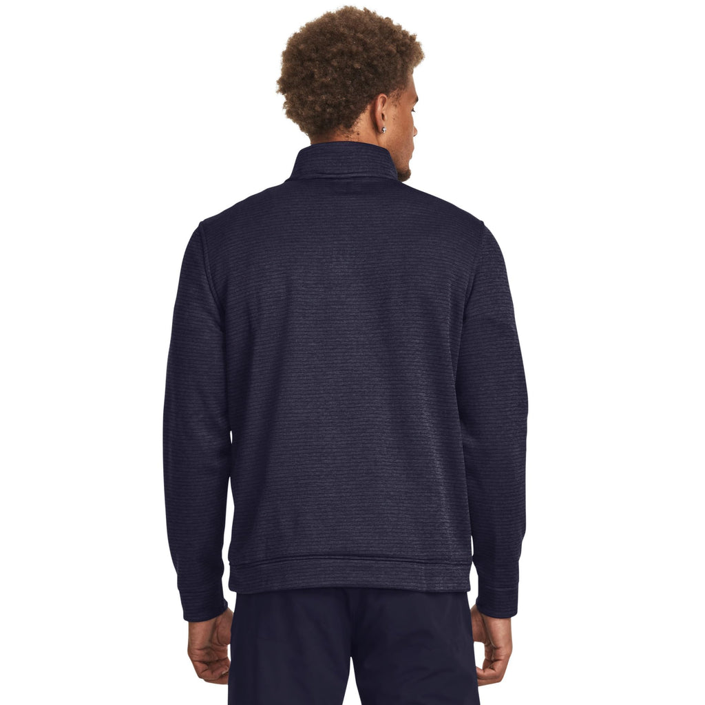 Under Armour Mens Storm SweaterFleece Quarter Zip, (410) Midnight Navy / / Midnight Navy, Medium