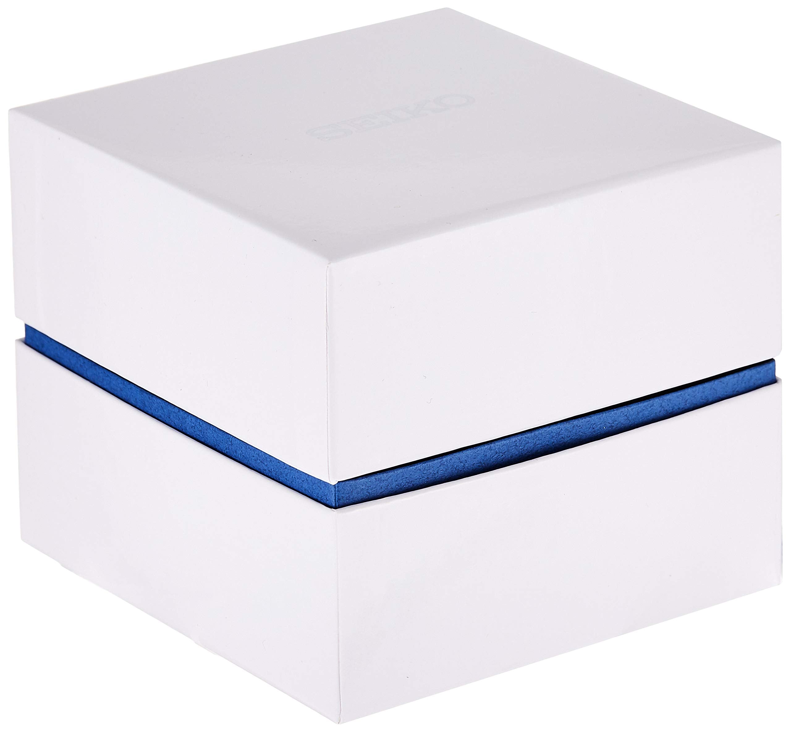 Seiko Men's SNK361 Stainless Steel Analog with Black Dial Watch